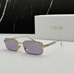 NEW DIOR DIORCANNAGE S2U C0G6 UNISEX GOLD/PURPLE SUNGLASSES